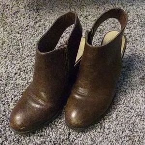 Guess Brown heeled boots